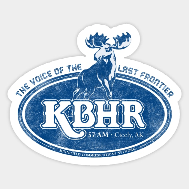 KBHR – The Voice of the Last Frontier Sticker by Satta